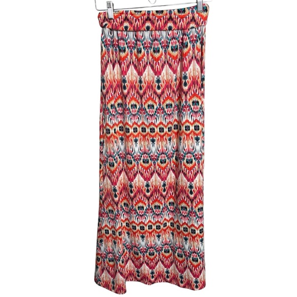Maurice’s Vibrant Multicolor Maxi Skirt Size Small - Picture 1 of 8